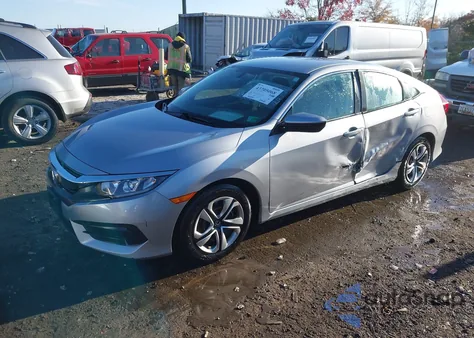 2018 Honda Civic Lx from USA, damaged, VIN 2HGFC2F52JH529903